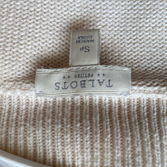 Talbots 100% cotton sweater - Picture 3 of 3